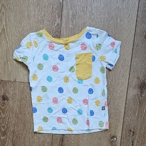 Kyte BABY Toddler Crew Neck Tee In Spring Egg